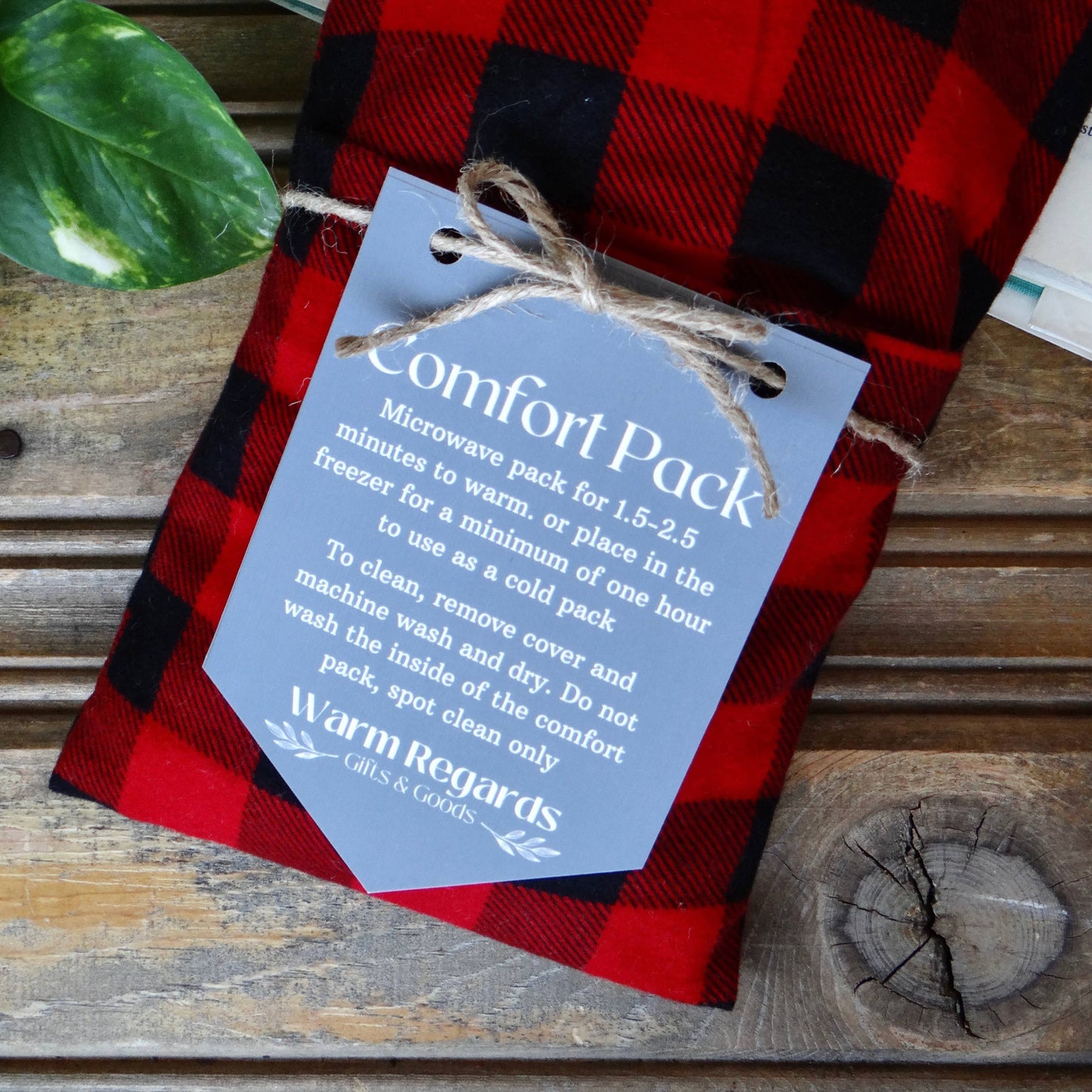 Red Buffalo Plaid Comfort Pack