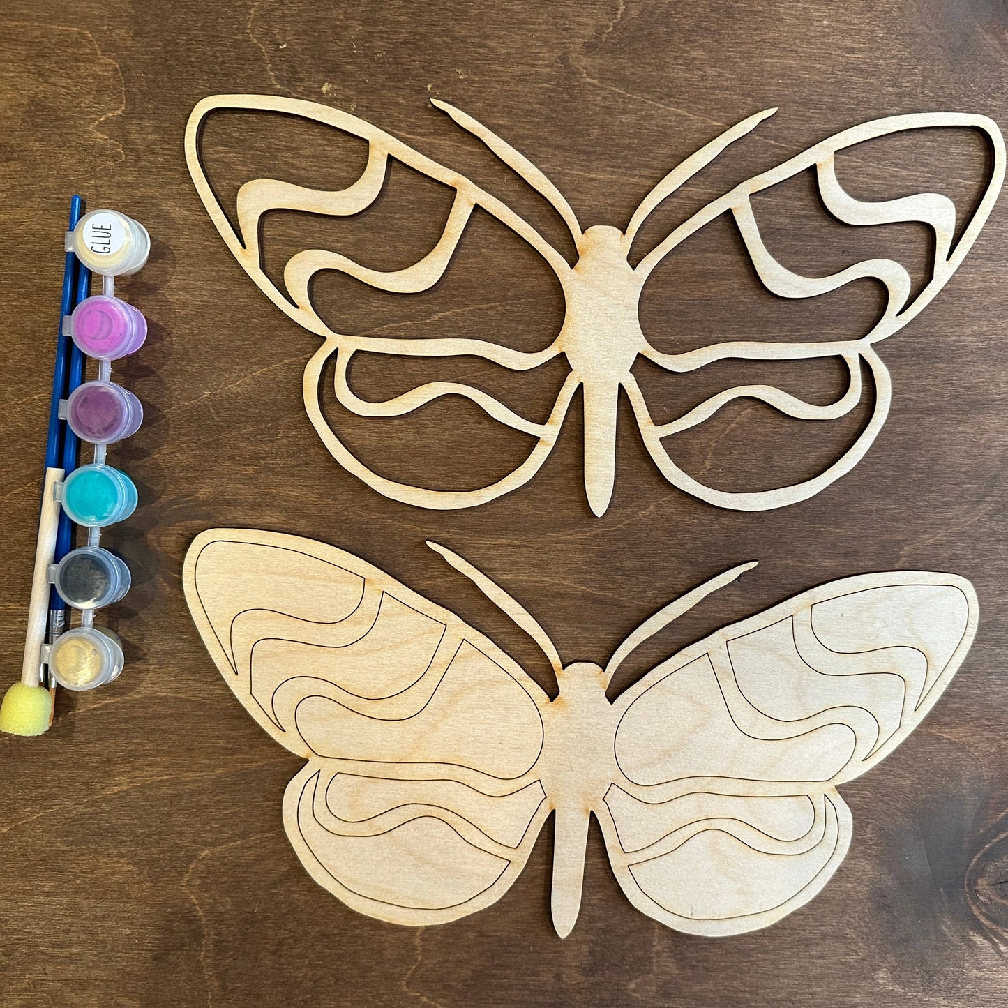 Geometric Pattern Butterfly DIY Painting Kit