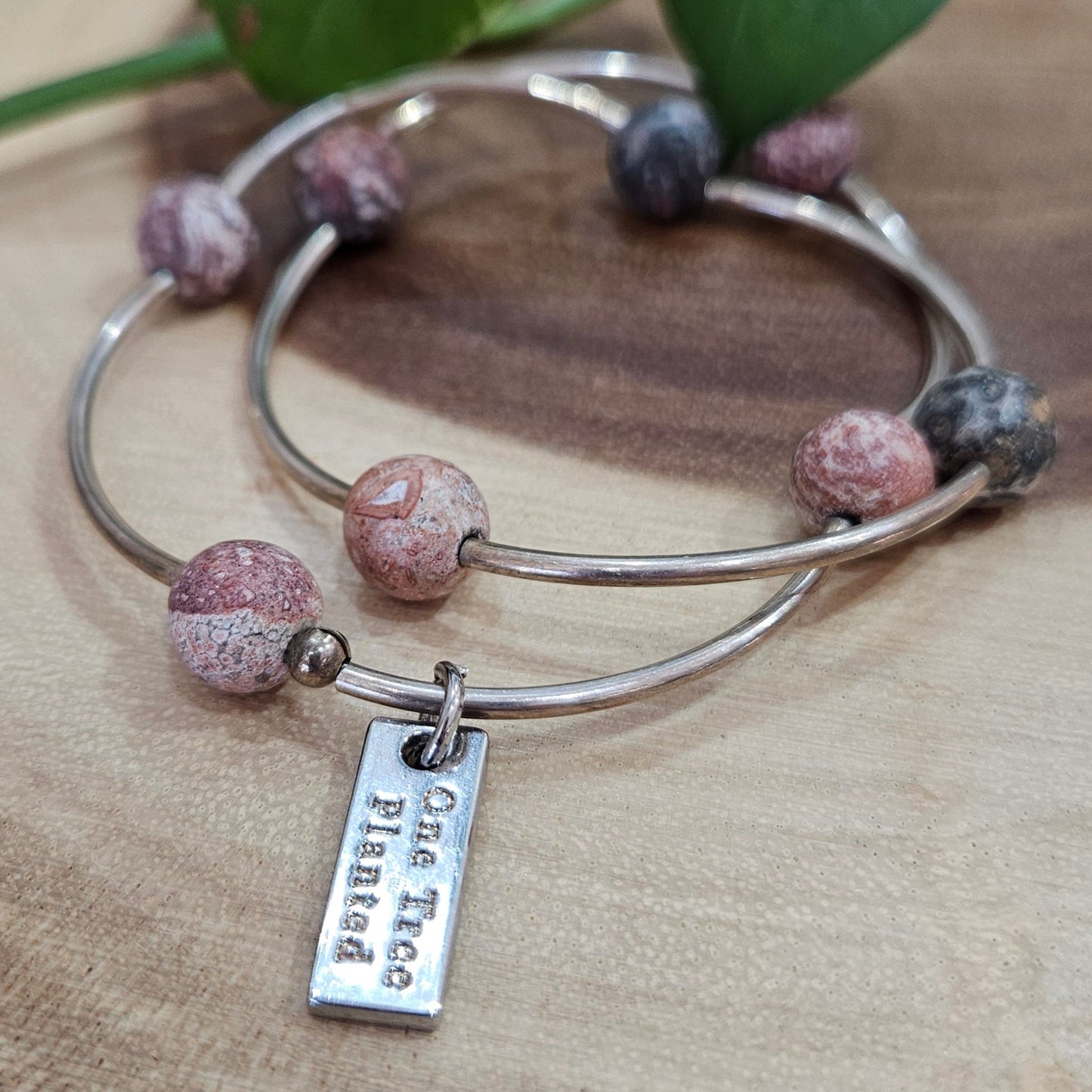 Jasper Double Wrap Bracelet