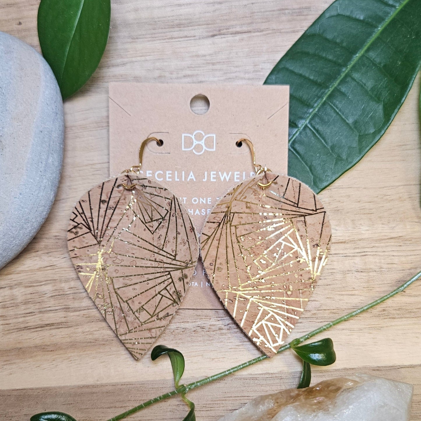 Feather Silhouette Earrings