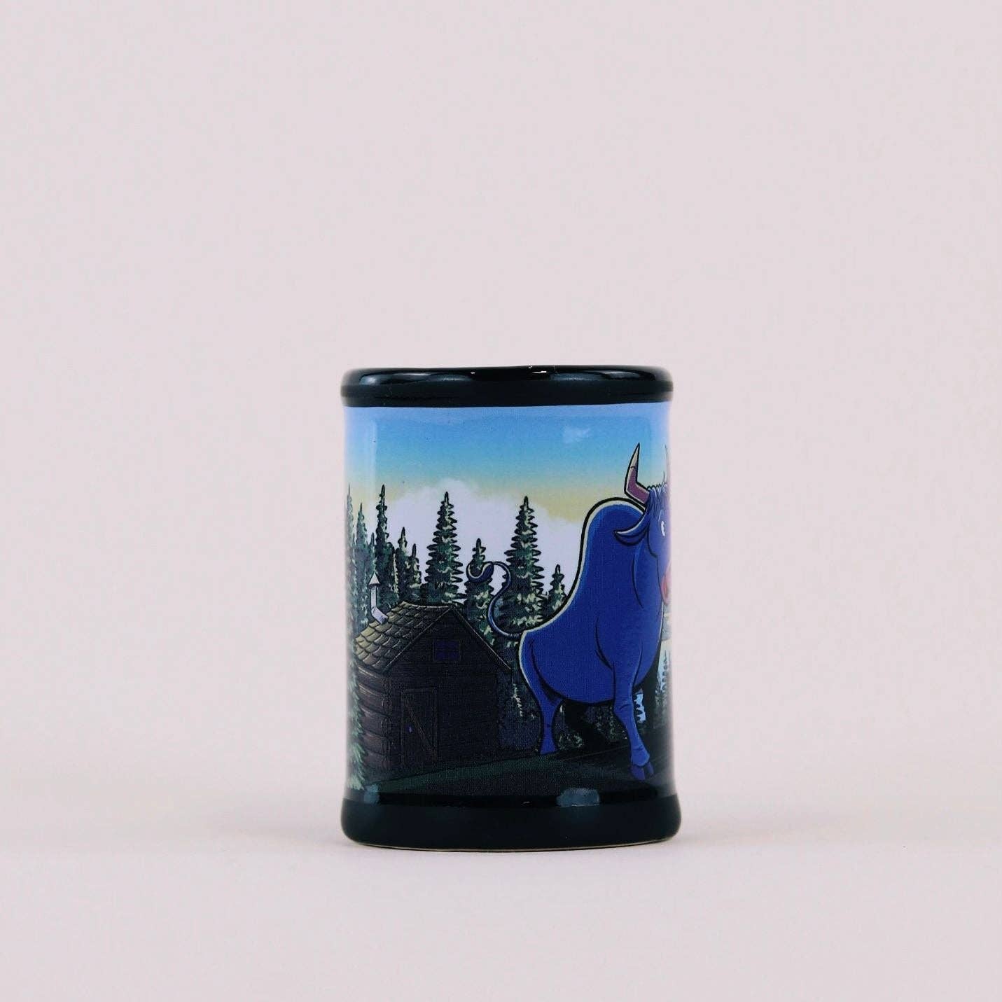 Paul and Babe Rim Shot Glass