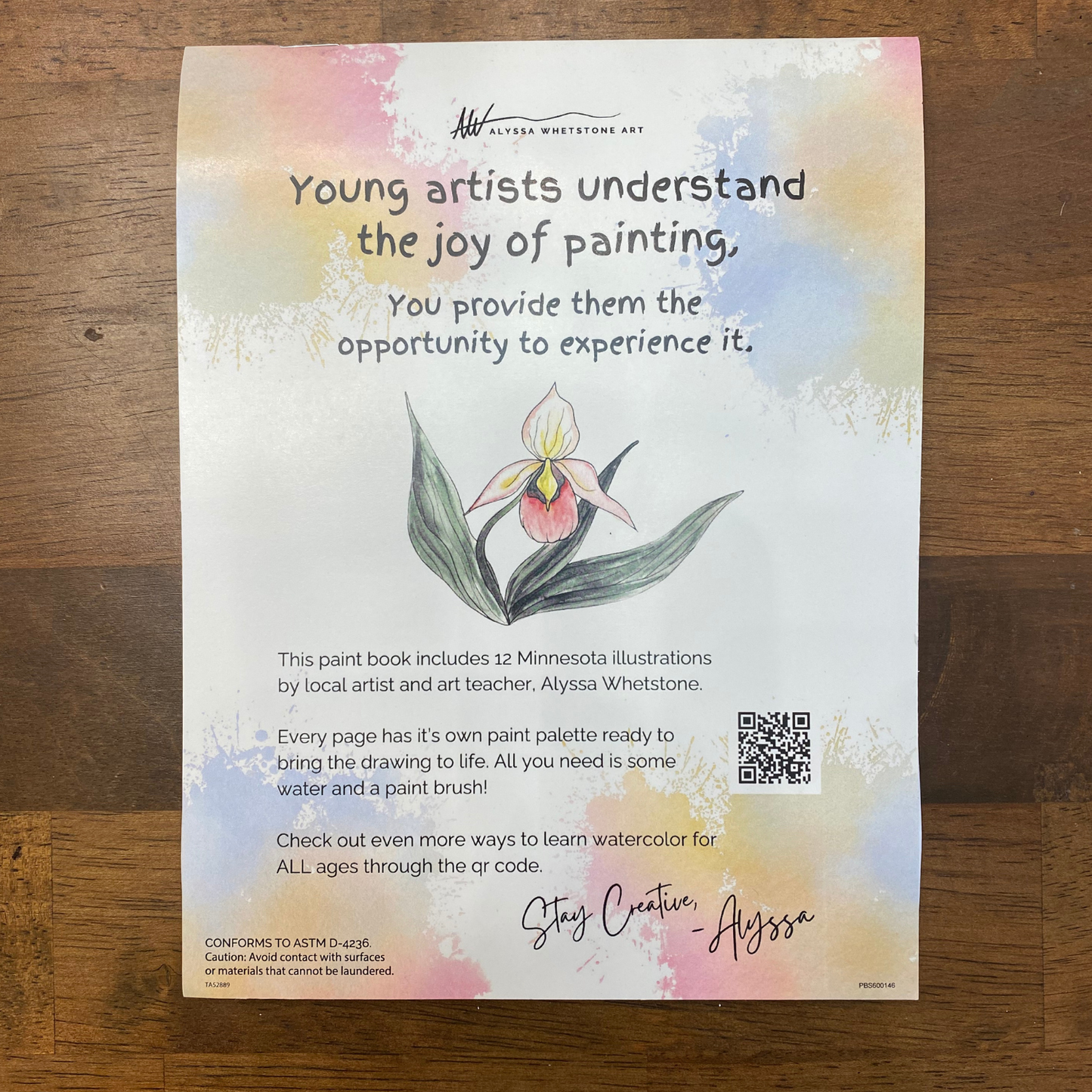 I Can Paint Minnesota - Kids Painting Book
