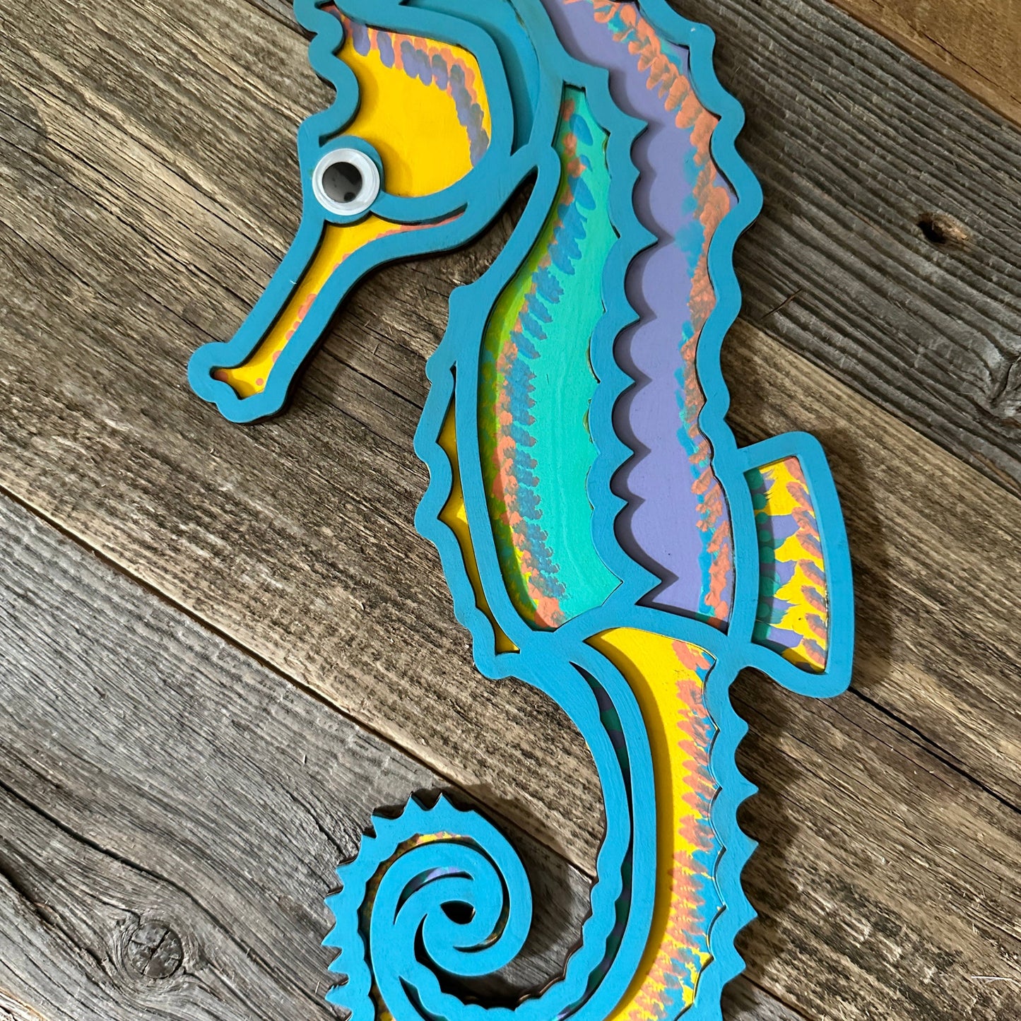 Small Seahorse DIY Painting Kit