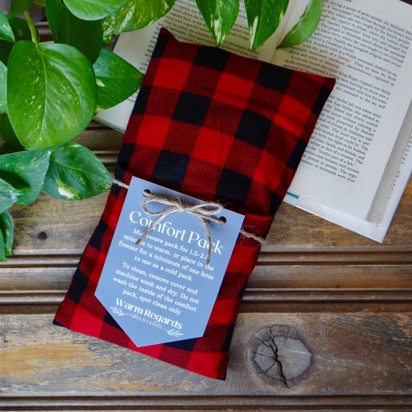 Red Buffalo Plaid Comfort Pack