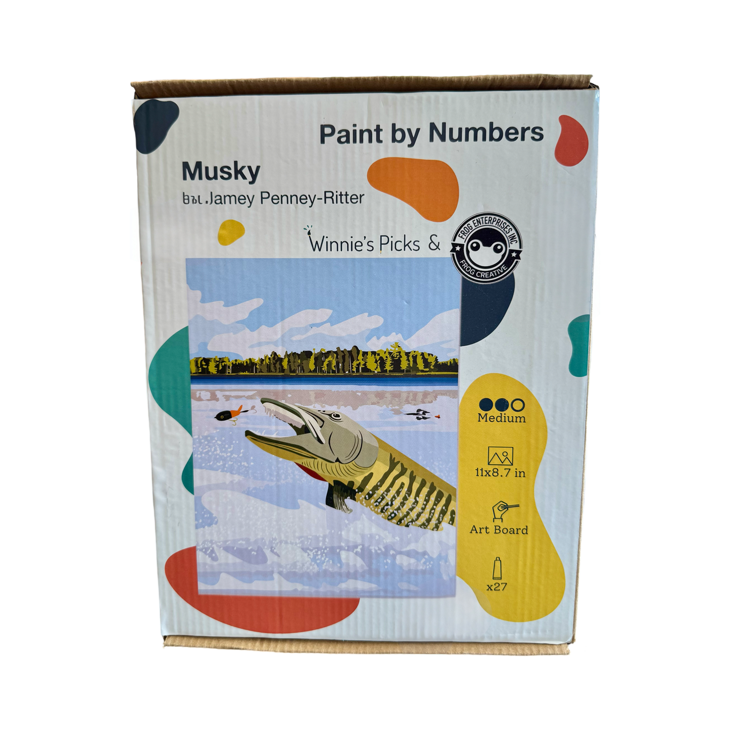Musky Paint by Numbers Kit