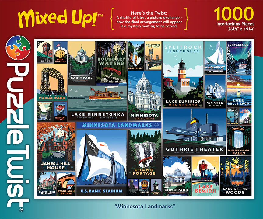 Minnesota Landmarks: 1,000 Piece Puzzle