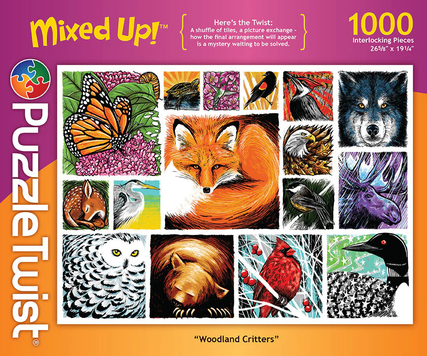Woodland Critters: 1000 Piece Puzzle