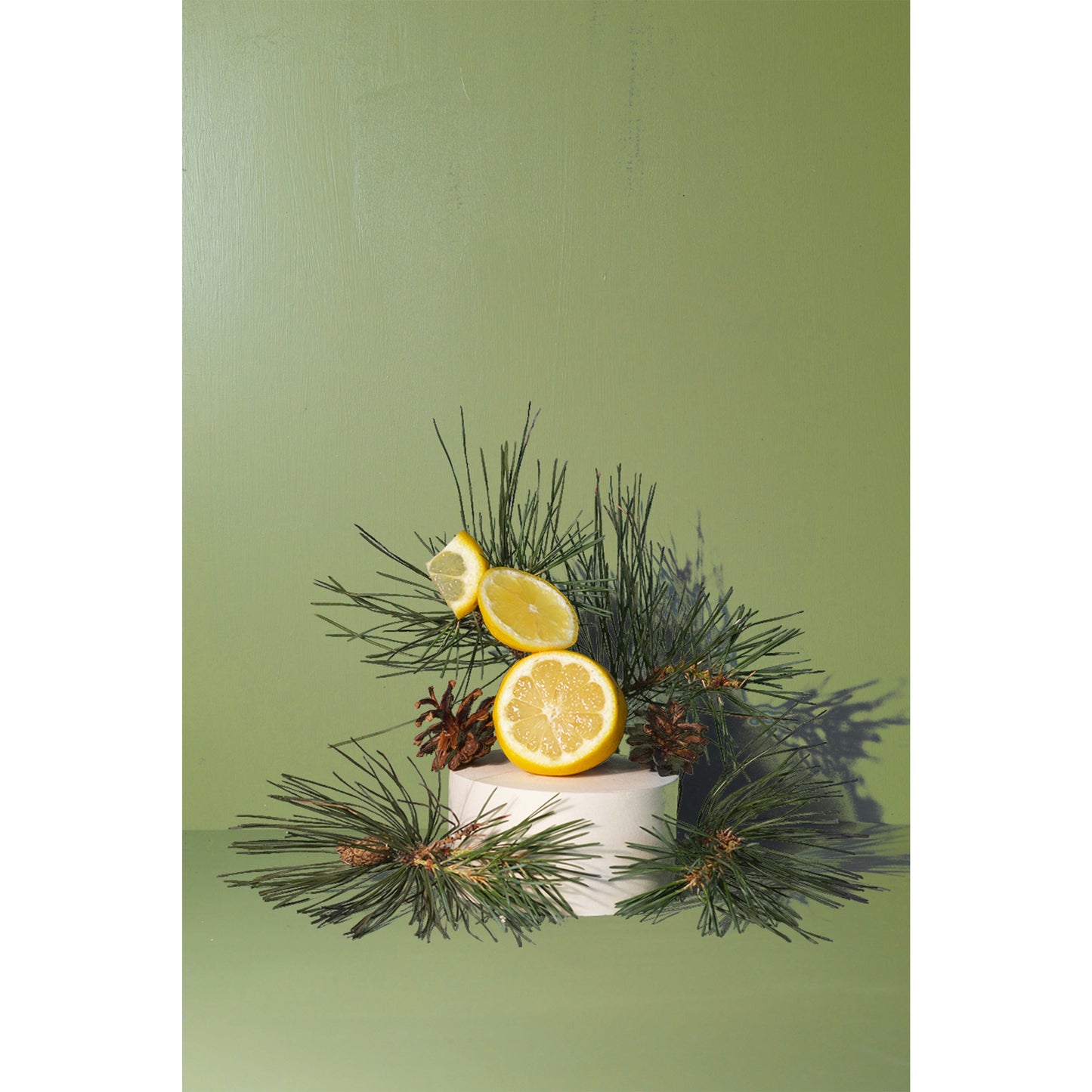 Fir Needle Mini Candle