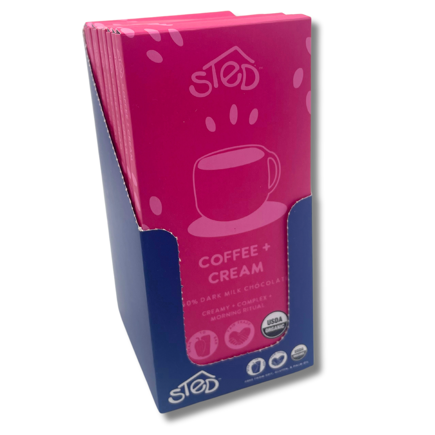 Coffee + Cream - Seasonal 2 oz Chocolate Bar