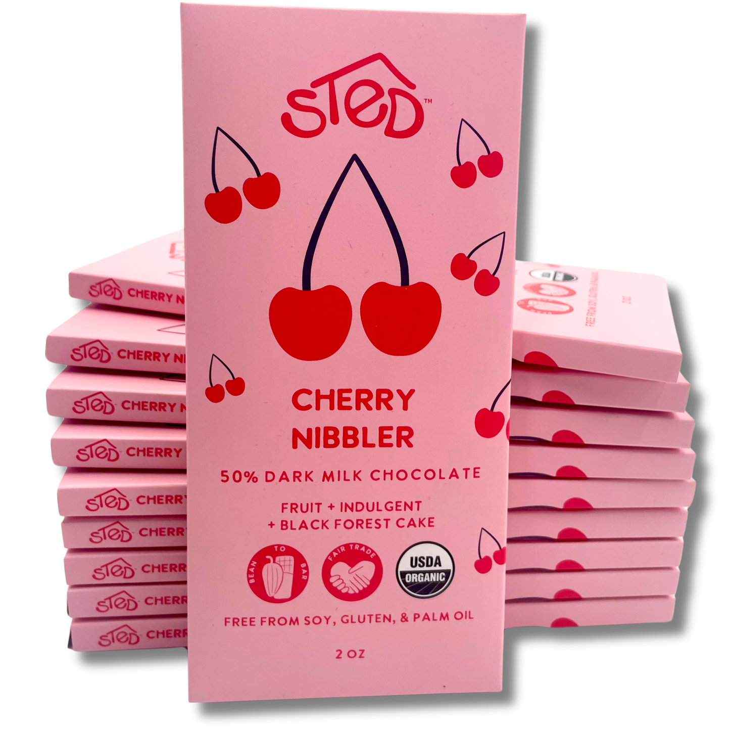 Cherry Nibbler 2 oz Chocolate Bar