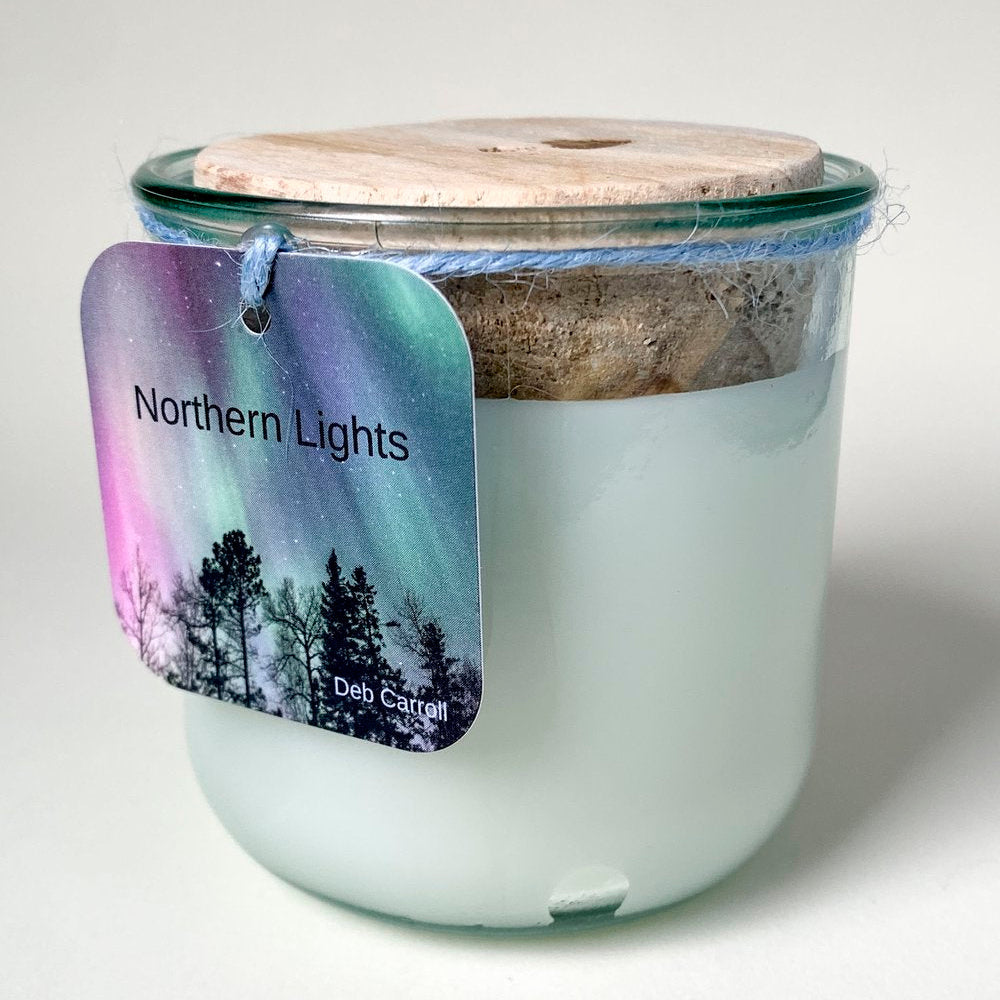 Northern Lights Natural Coconut Wax Candle