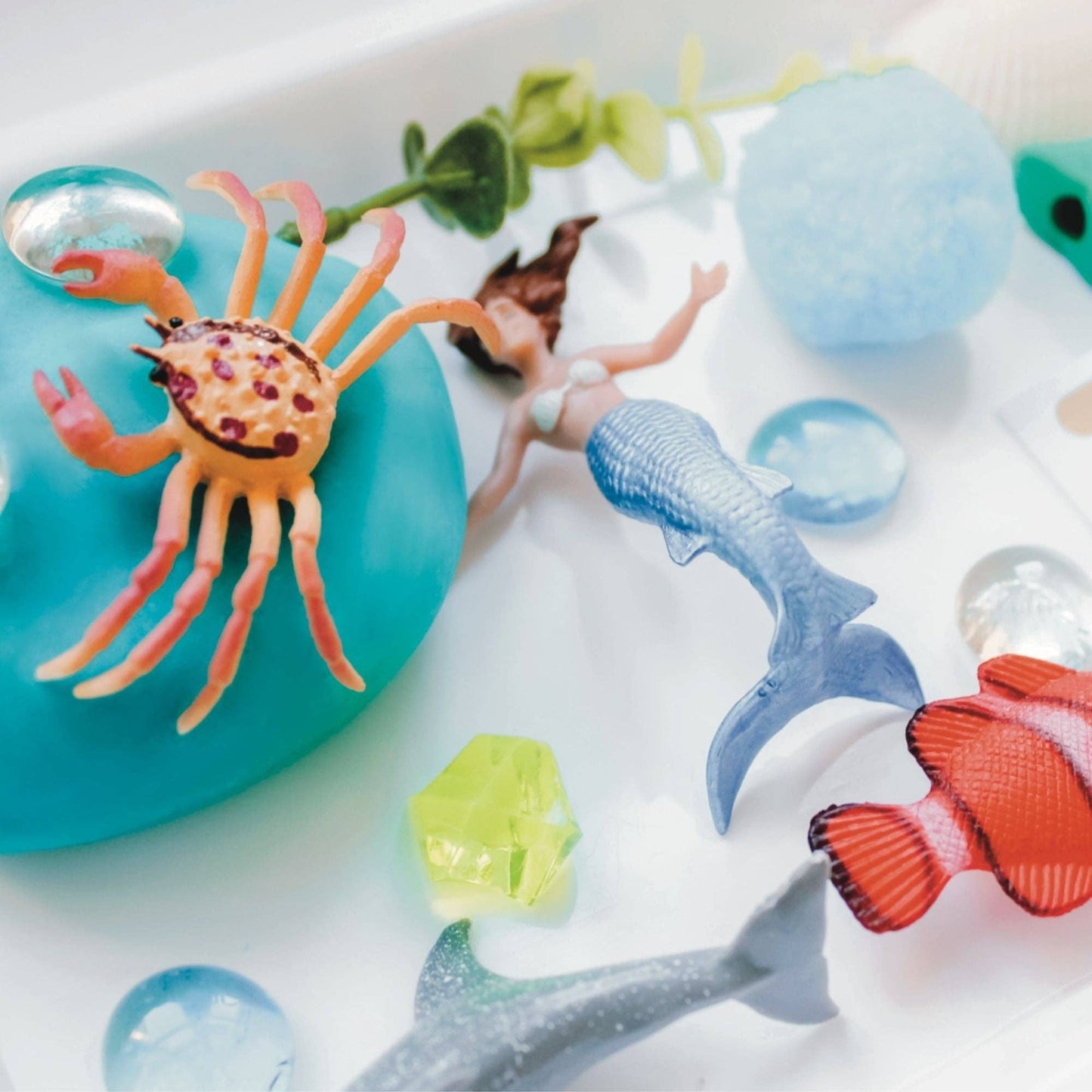 Children's Ocean Sensory Play Dough Kit: Play Dough