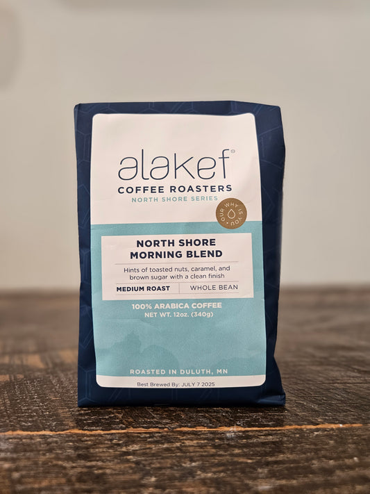 North Shore Morning Blend 12oz.  | Whole Bean