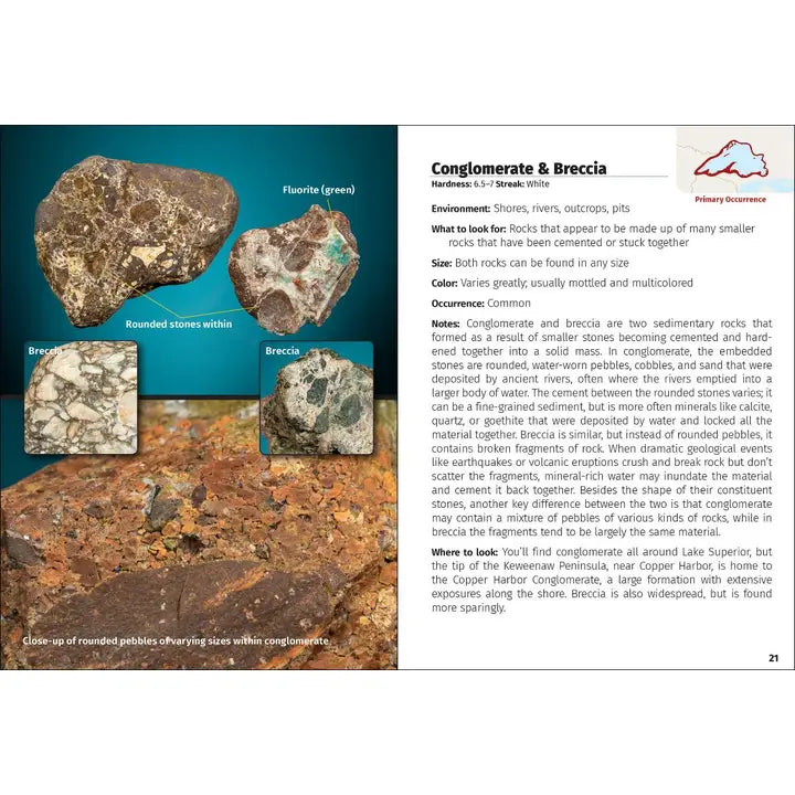 Lake Superior Rocks & Minerals 2nd Ed