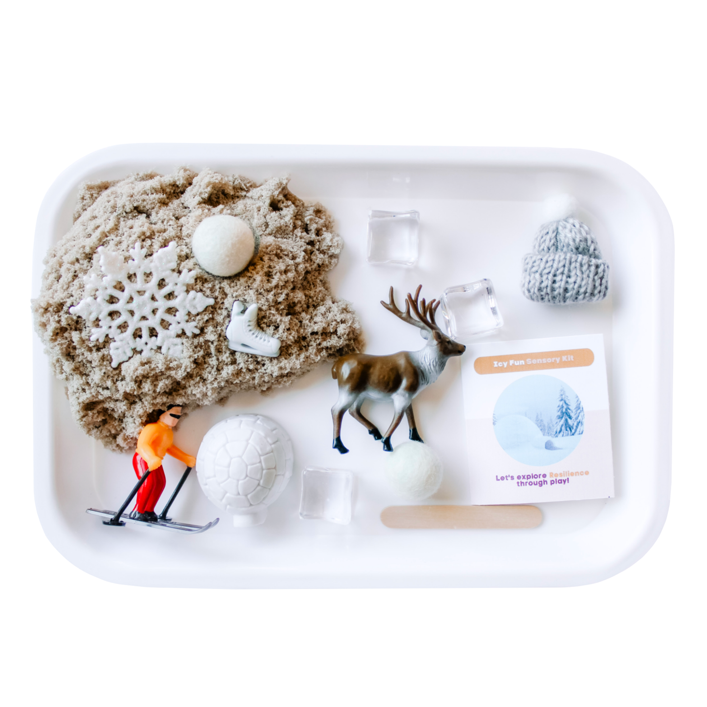 Winter Sensory Kit: Play Dough