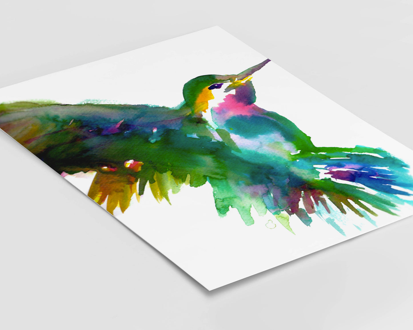 "Melody the Hummingbird" Hummingbird Print: 8" x 10"