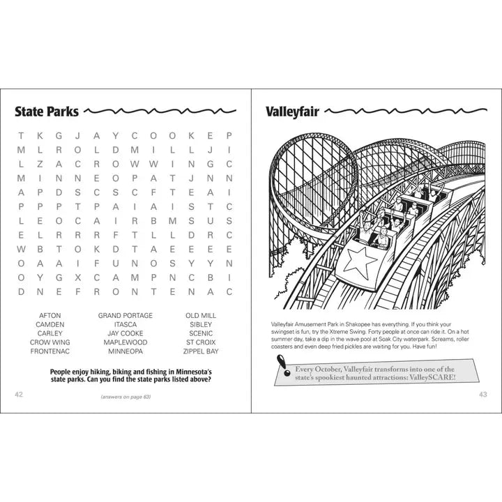 Minnesota Activity Book