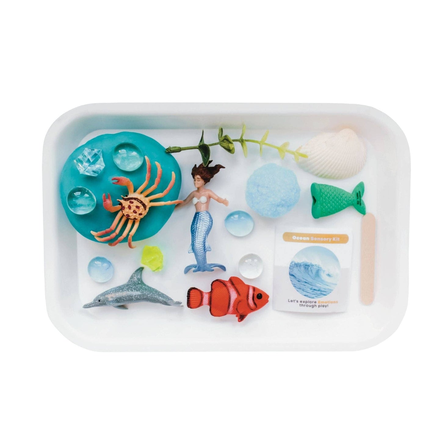 Children's Ocean Sensory Play Dough Kit: Play Dough