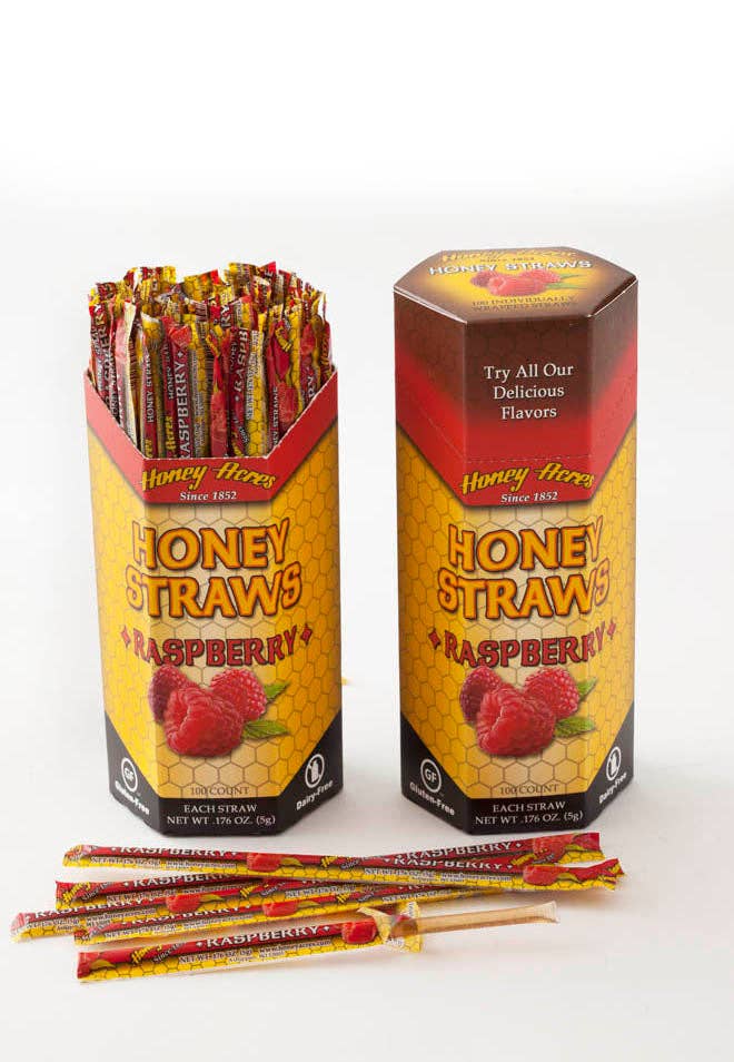 Honey Straw - Raspberry