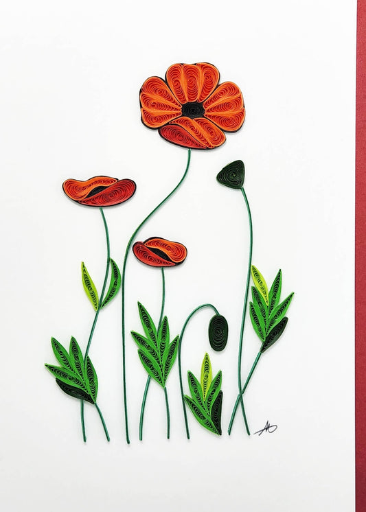 Poppy Greeting Card