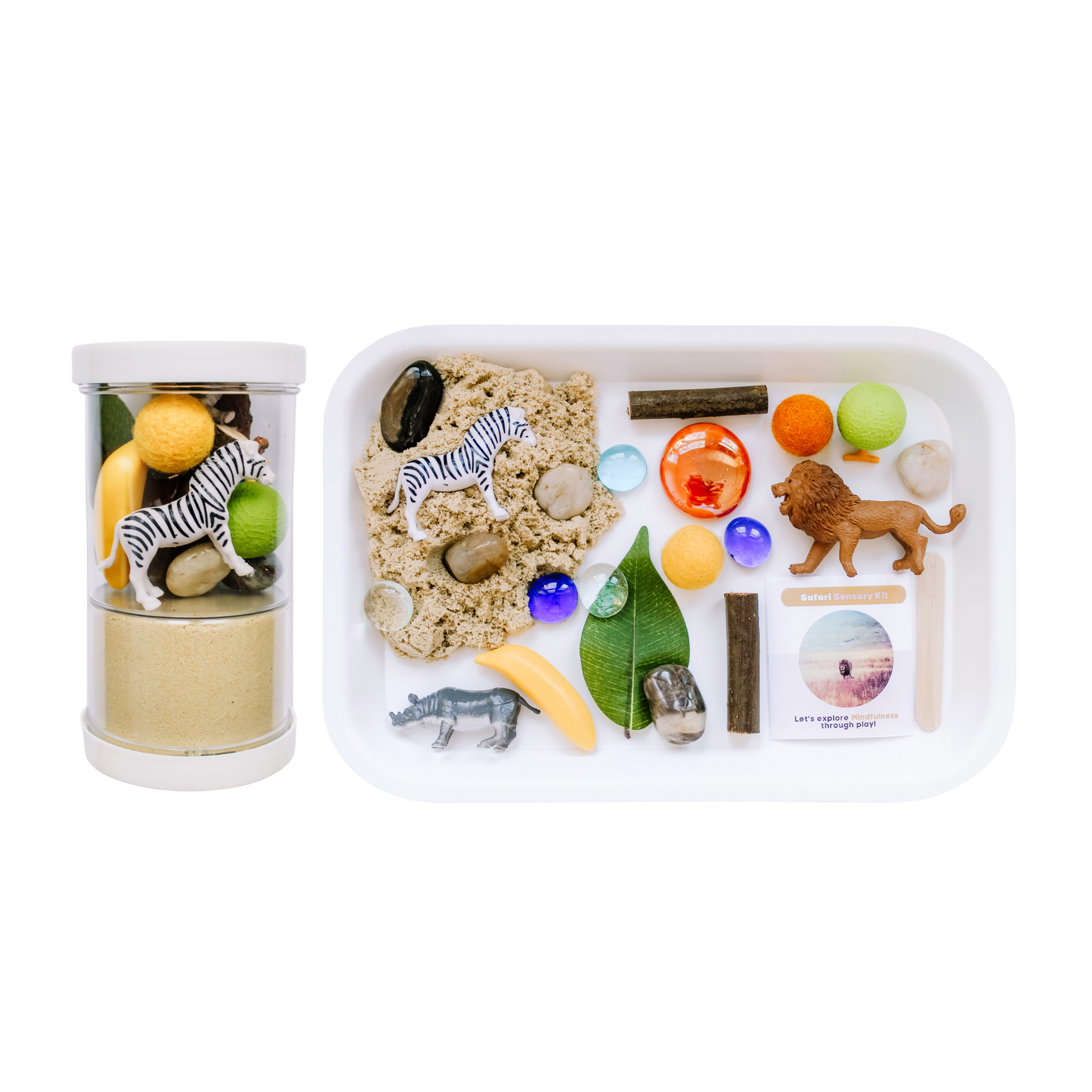 Children's Safari Sensory Play Dough Kit: Play Dough