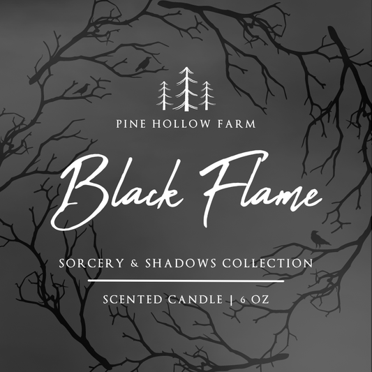 Black Flame | Wood Wick Candle