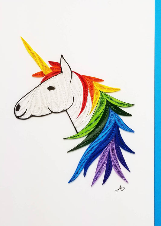 Unicorn Greeting Card