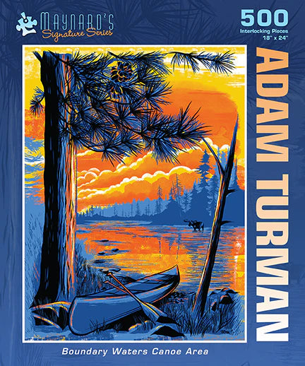 Boundary Waters Canoe Area: 500 Piece Puzzle