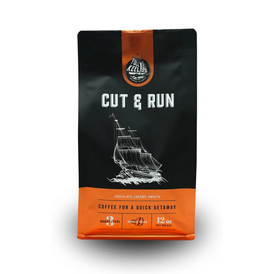 Cut & Run Whole Bean Coffee 12 oz.