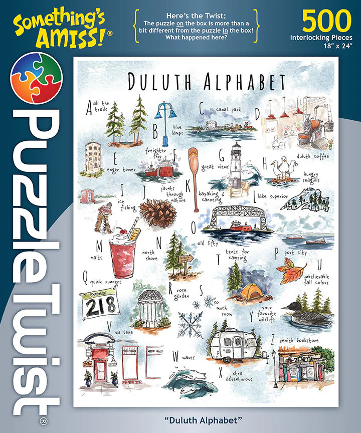 Duluth Alphabet: 500 Piece Puzzle