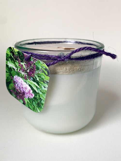 Spring Lilac Natural Coconut Wax Candle