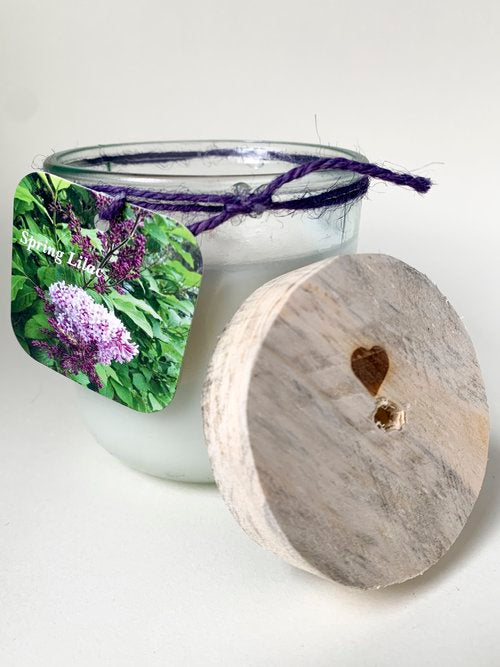 Spring Lilac Natural Coconut Wax Candle