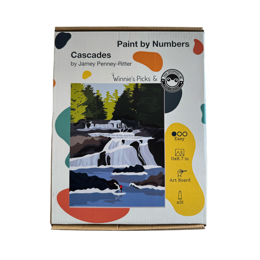Cascades Paint by Numbers Kit