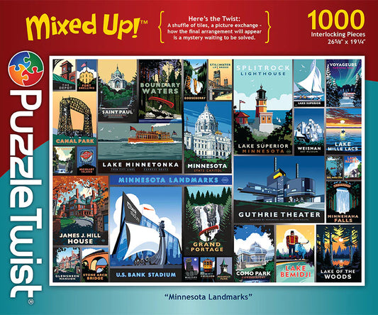 Minnesota Landmarks: 1,000 Piece Puzzle