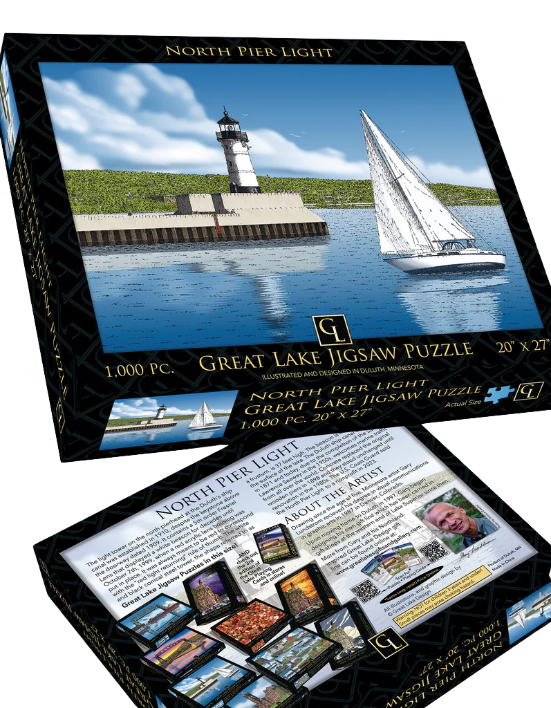 North Pier Light 1,000 Piece Jigsaw Puzzle