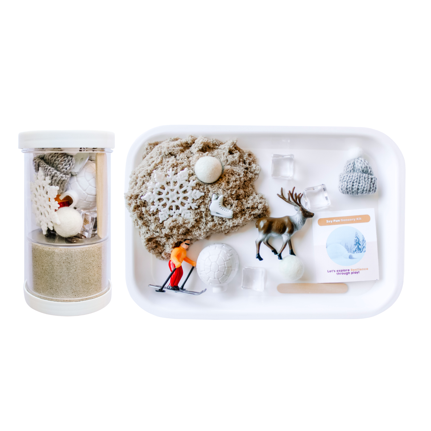 Winter Sensory Kit: Play Dough