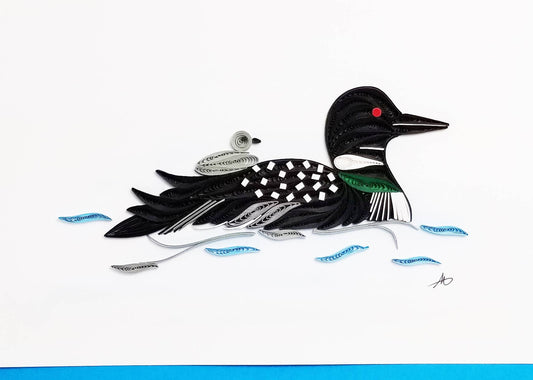 Loon Greeting Card