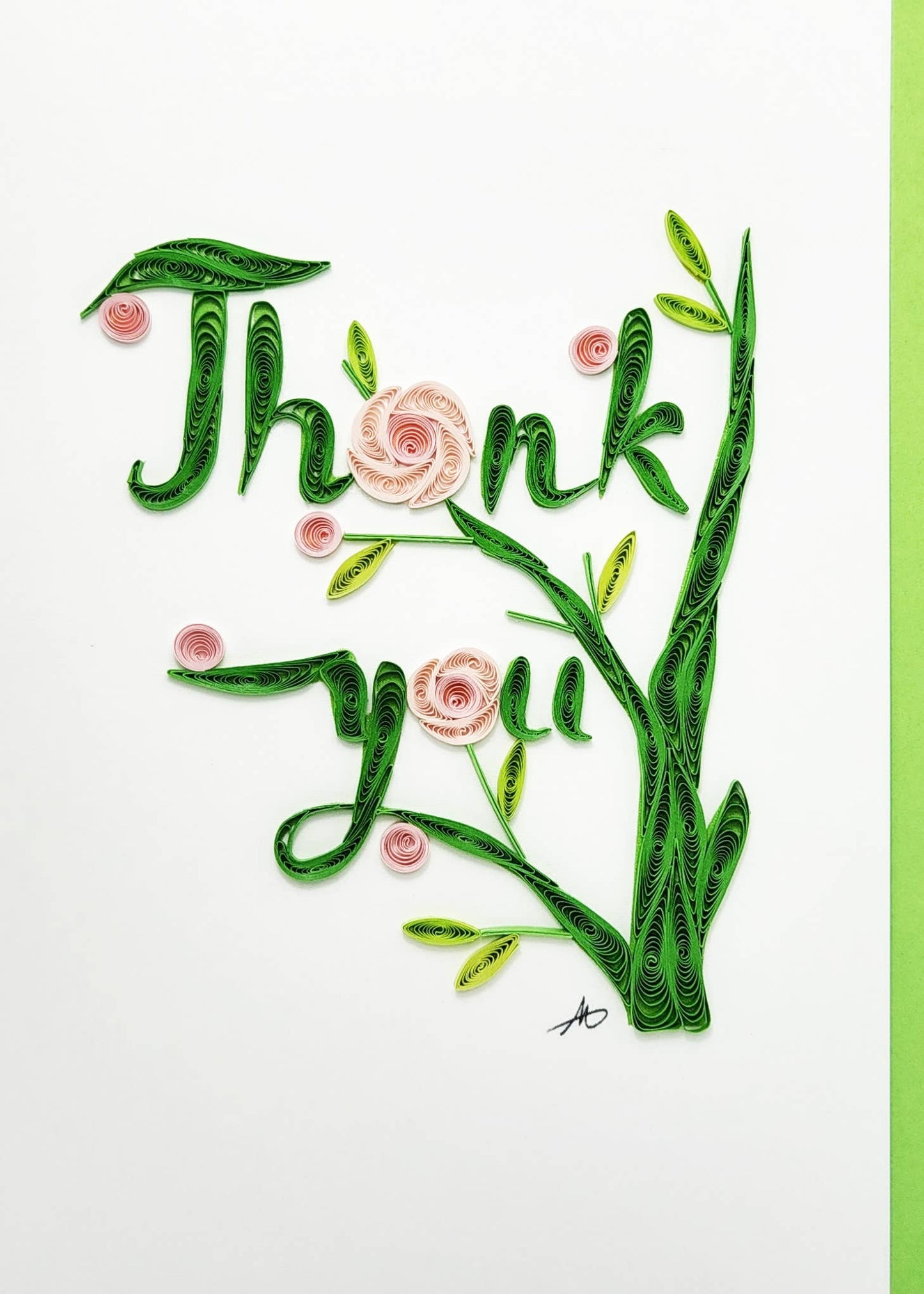 “Thank You” Greeting Card