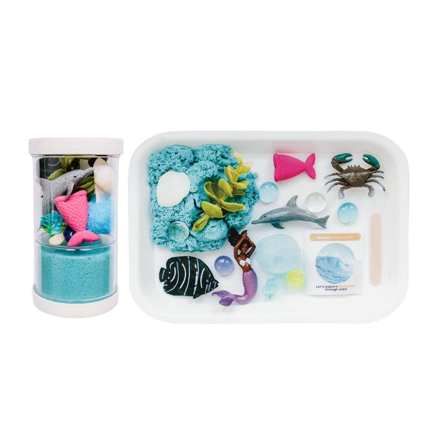 Children's Ocean Sensory Play Dough Kit: Play Dough