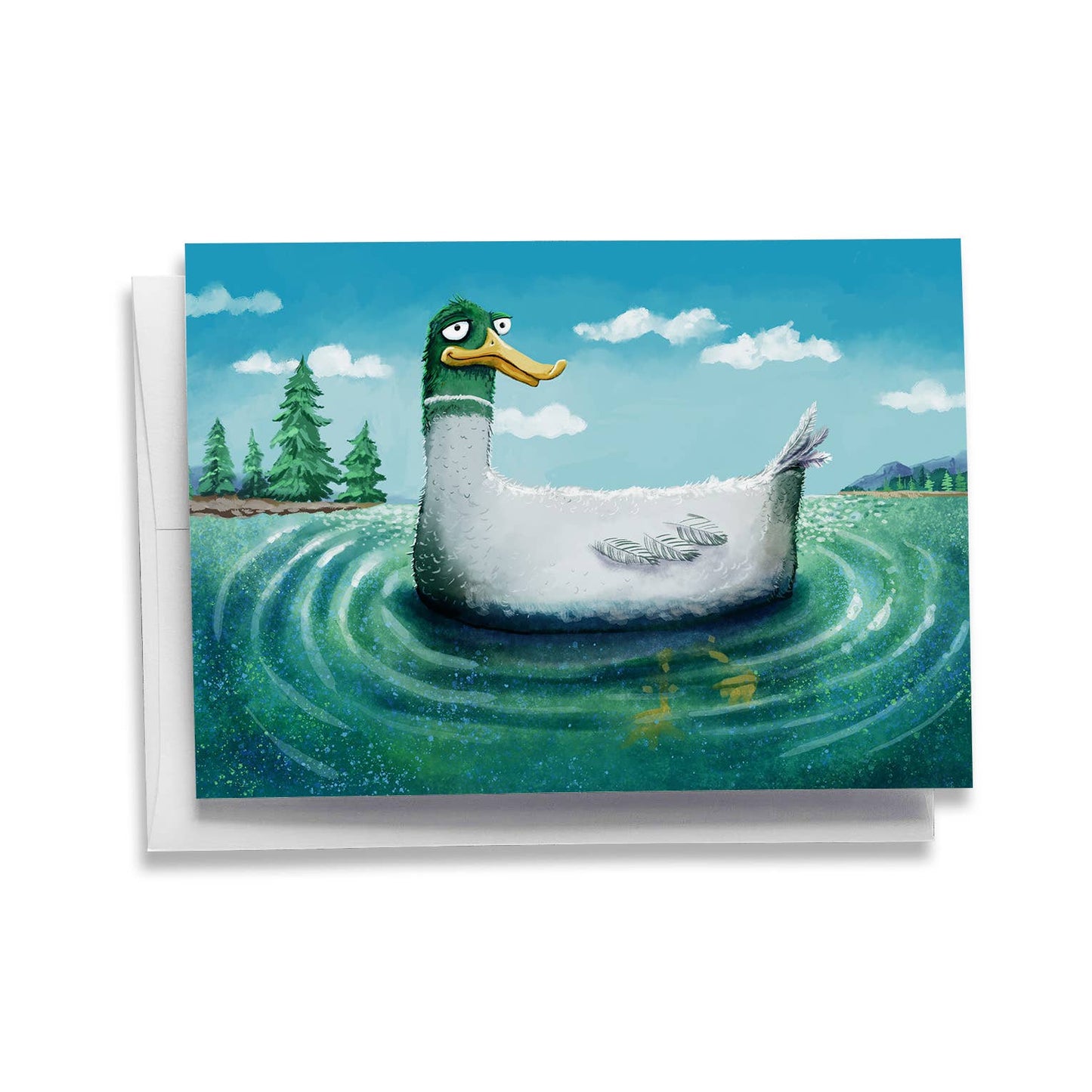 Duck Greeting Card