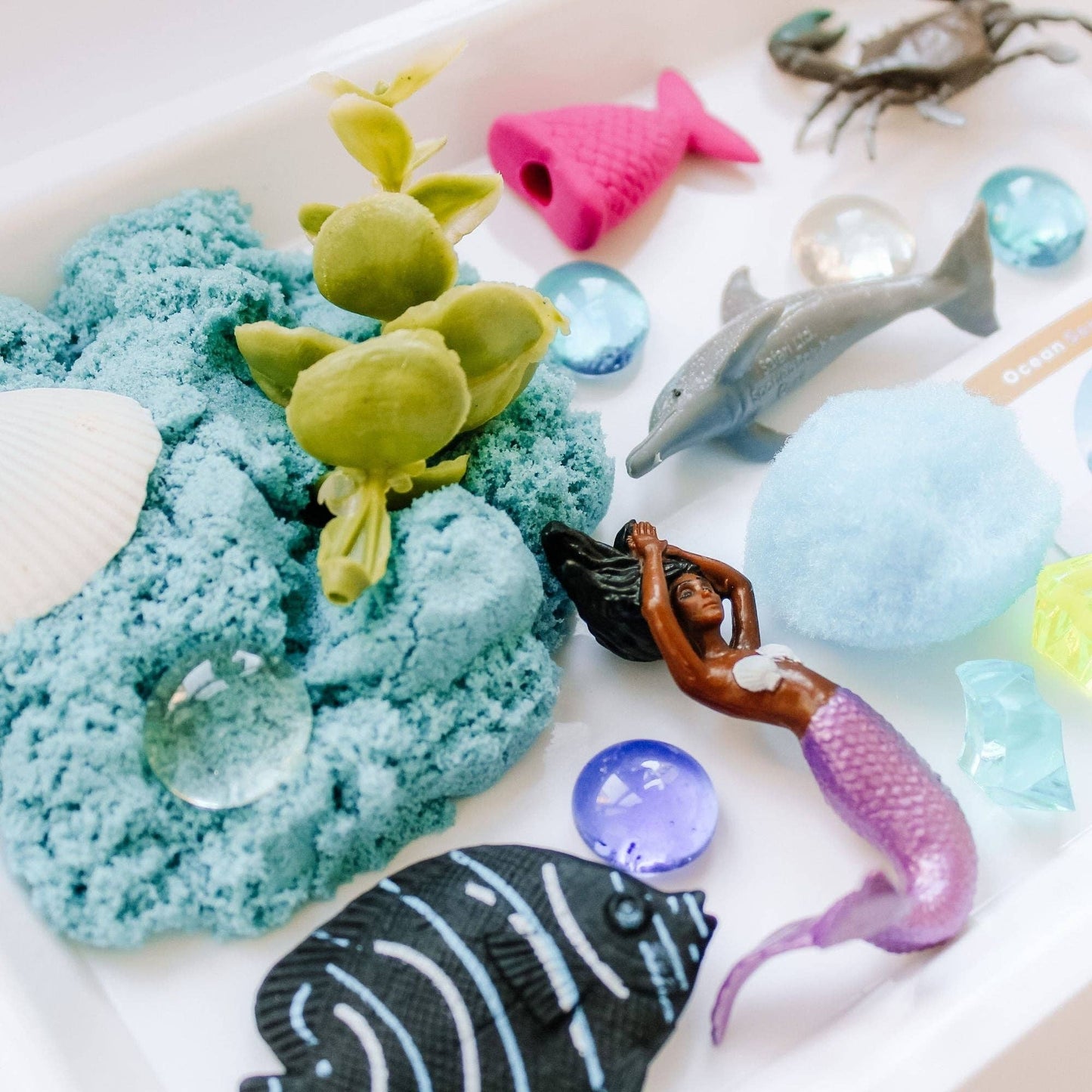 Children's Ocean Sensory Play Dough Kit: Play Dough