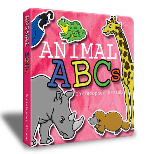 ANIMAL ABCs Board Book by Christopher Straub