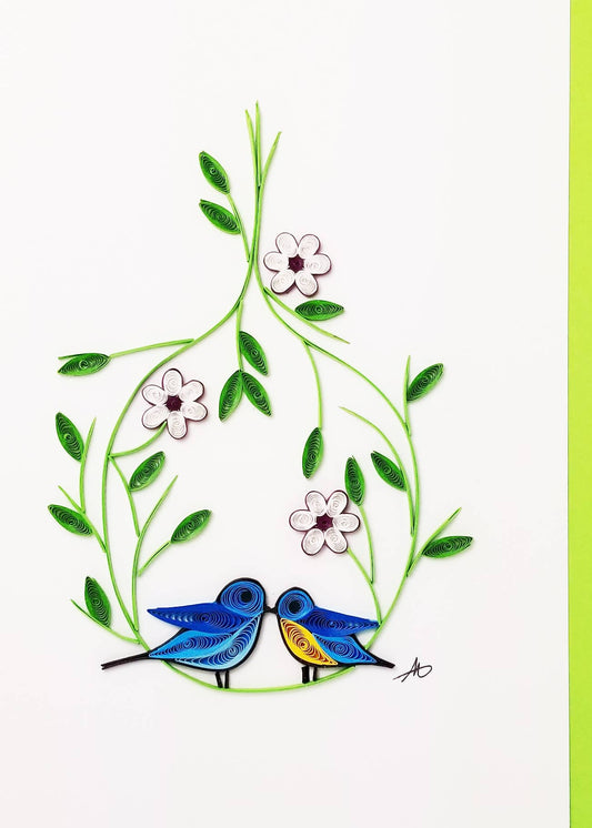 Love Birds Greeting Card