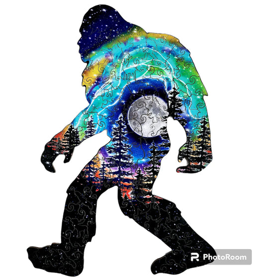 Bigfoot Wooden Jigsaw Puzzle