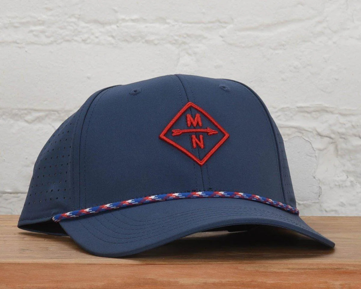 Tidal Wave Dri-fit Hat | Blue/Red