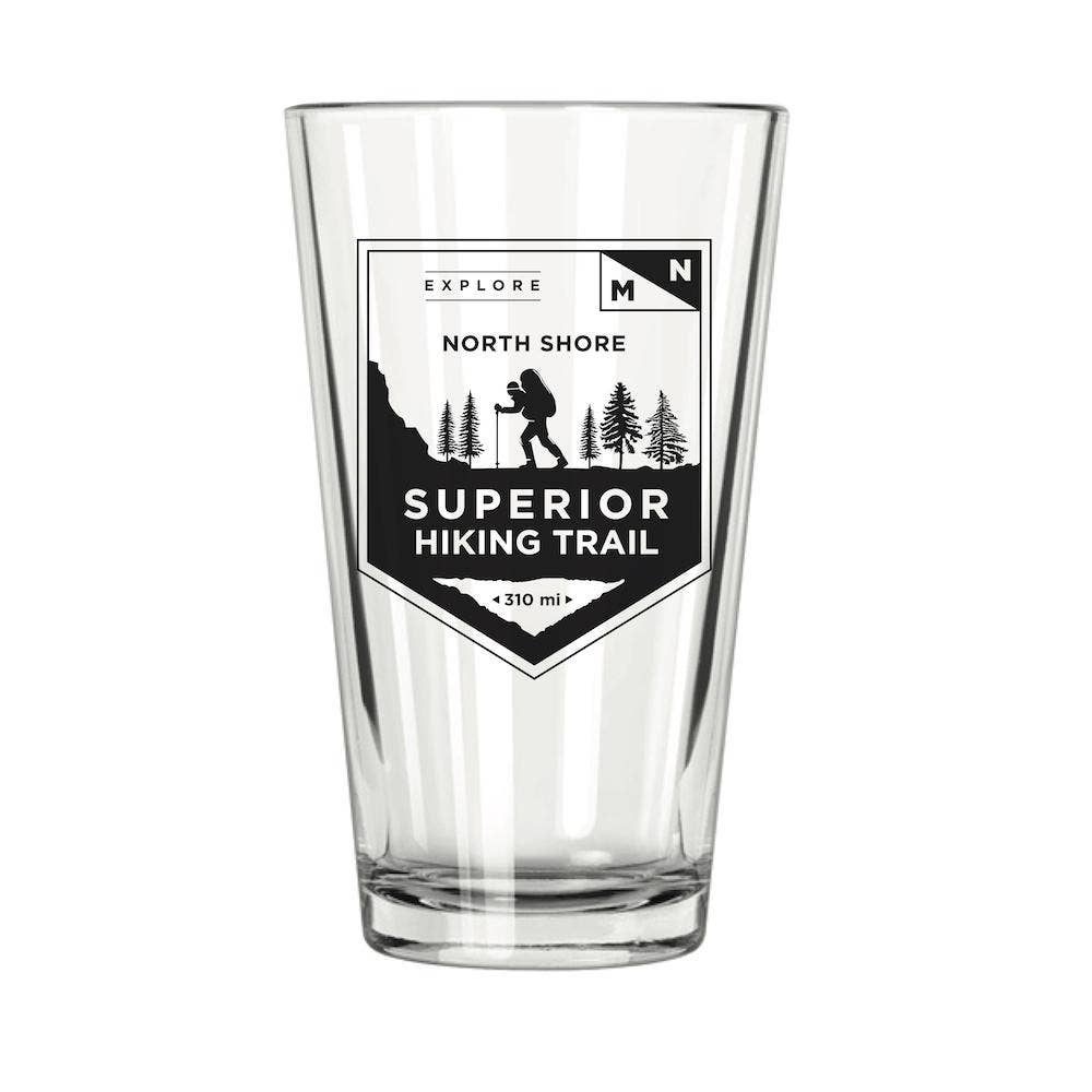 Explore MN North Shore Superior Hiking Trail Pint Glass