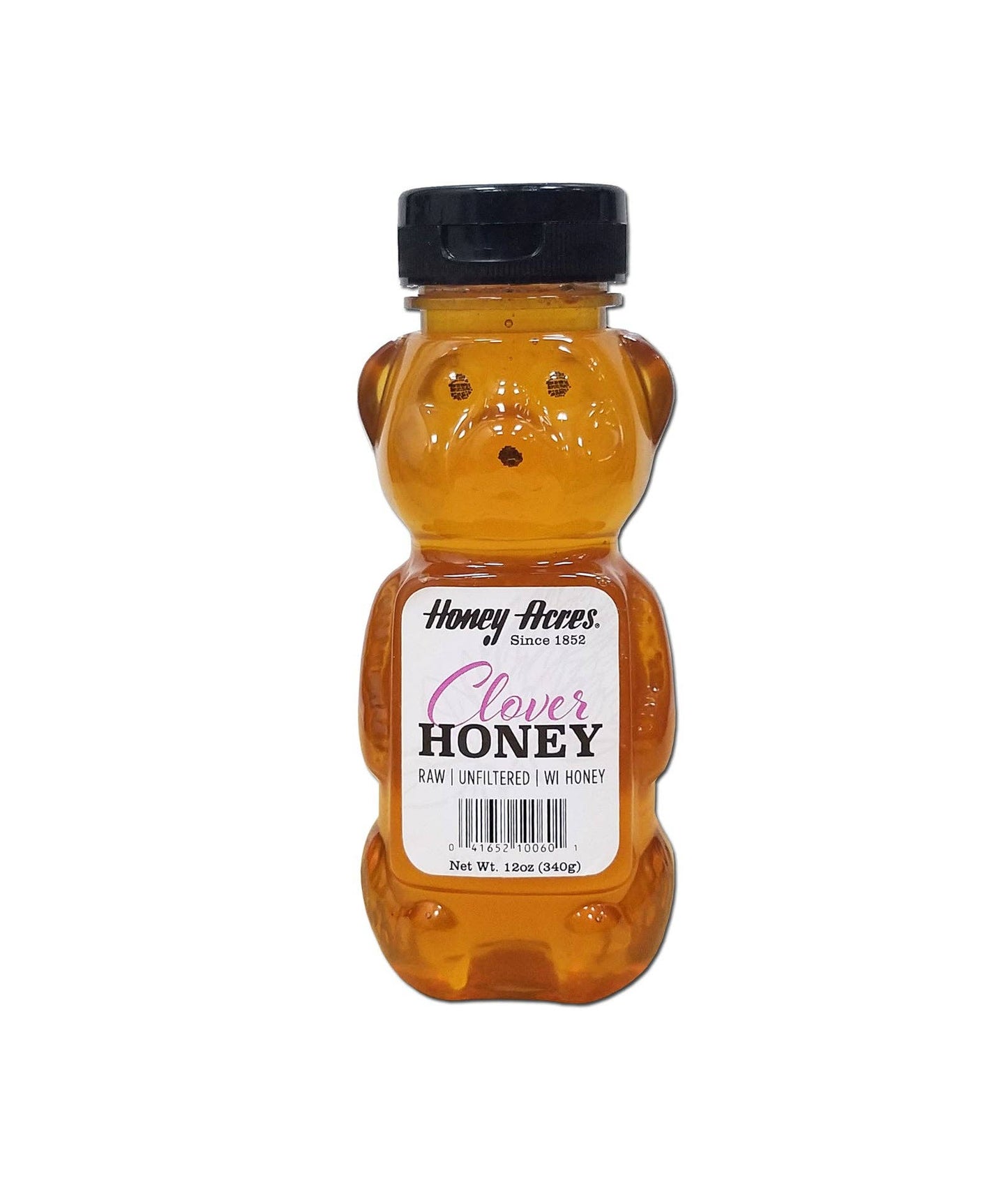 Clover Honey - 12oz BEAR Squeeze Bottle