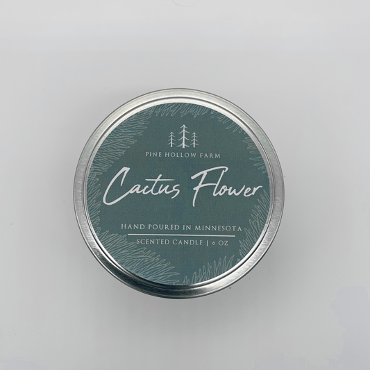 Cactus Flower | Wood Wick Candle