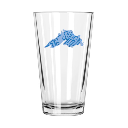 Lake Superior Pint Glass