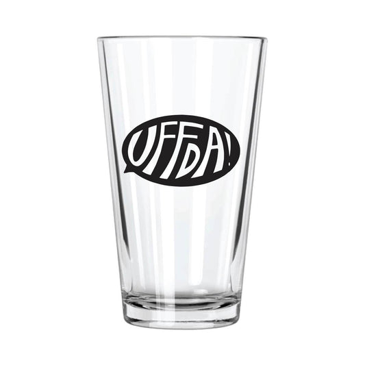 Uff Da! Pint Glass